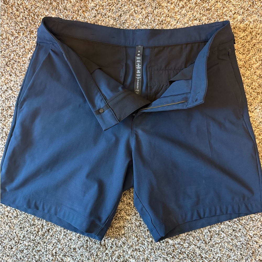 Lululemon Men's Commission Navy Shorts